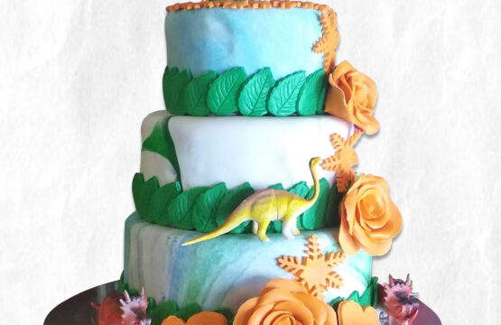 Dinosaur Theme Cake